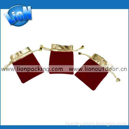 Custom Embossed Velvet Pouch Luxury Velvet Pouch